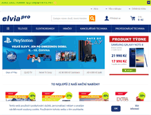 Tablet Screenshot of elviapro.cz